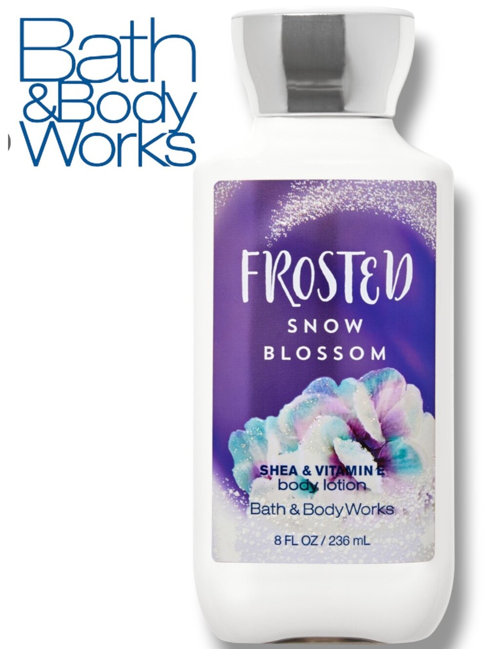 Bath & Body Works Frosted Snow Blossom Shea& Vitamin E Body Lotion